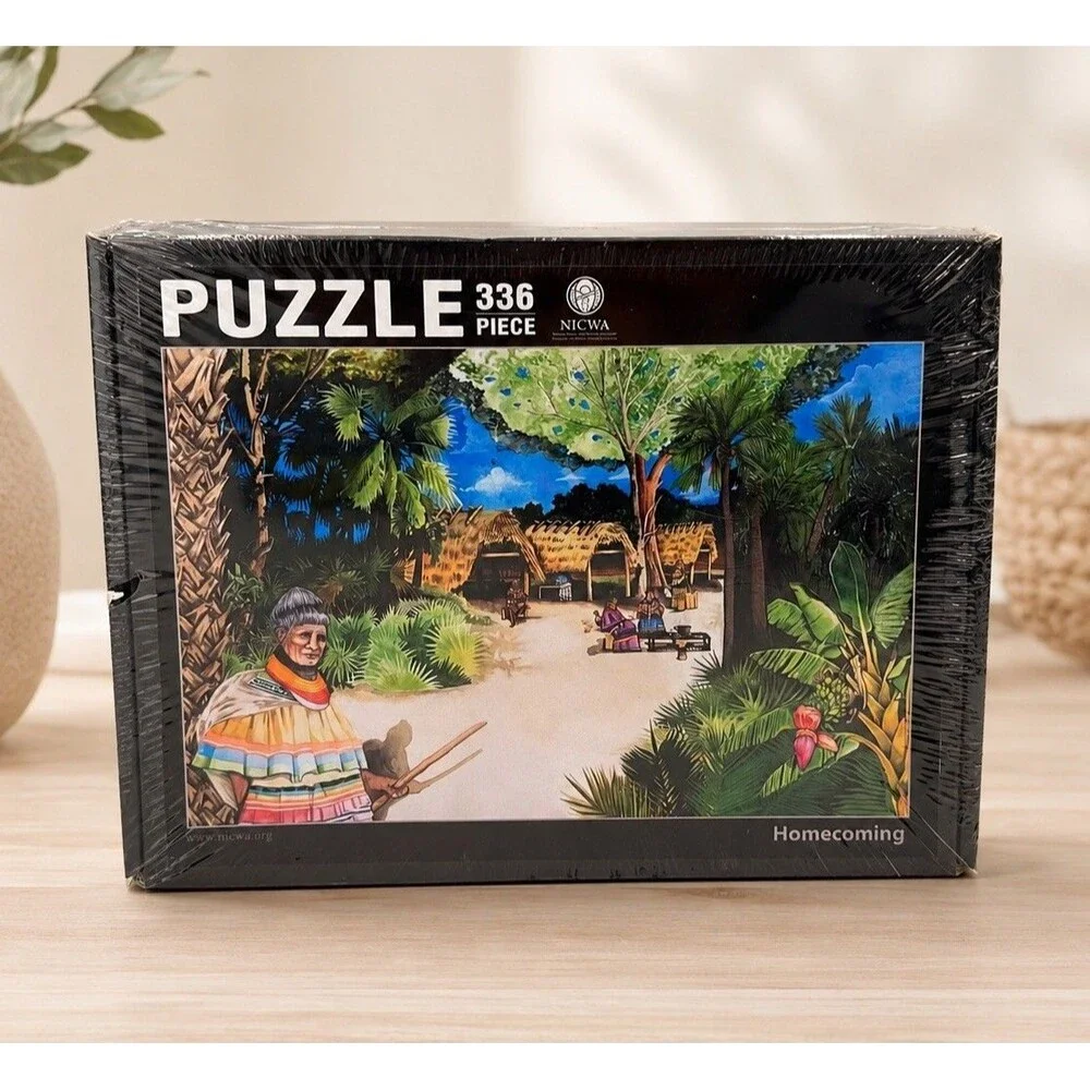 NICWA Homecoming Erica Deitz Seminole 336 Pc Puzzle 2022 Sealed 12x18